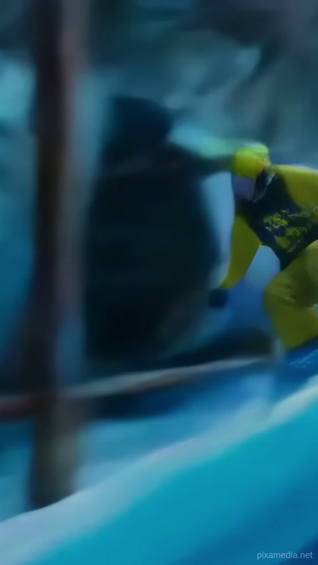Glacier Slide in Steel - Action & Stunts AI stock